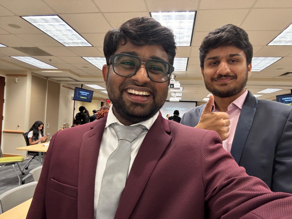 roshan r sivakumar and mridul pathak vcu 2