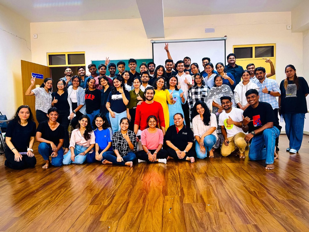 roshan r sivakumar christ university theatre workshop july 30 2024