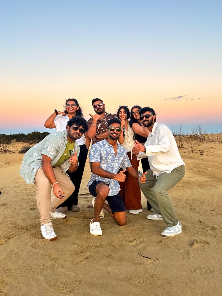 roshan r sivakumar usa sand dunes sunset trip